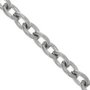 4.6mm 304 Stainless Steel cable mesh Chain x50cm