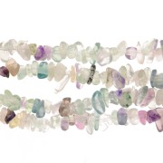 8 - 11 mm Gemstone Chips - Fluorite x80cm