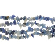 8 - 11 mm Gemstone Chips - Blue Aventurine x80cm