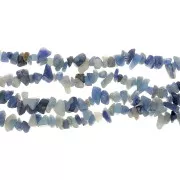8 - 11 mm Gemstone Chips - Blue Aventurine x80cm