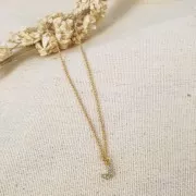 7mm alphabet letter Charm with zirconium oxide - X - Fine Gold plated - Crystal x1