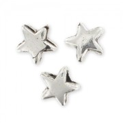 Stars 5mm Old Silver tone x25