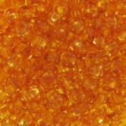 Preciosa 9/0 Seed Beads, 2.5 mm - Topaz, 10 g