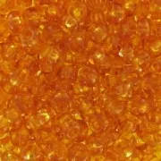 Preciosa 9/0 Seed Beads, 2.5 mm - Topaz, 10 g