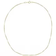 1.6mm Gold filled Singapore mesh choker x41cm