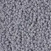 Miyuki Seed beads 11/0 0498 - Opaque Cement Gray x8g