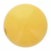 8mm Opaque resin bead - Ochre x1