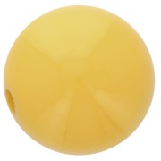 12mm Opaque resin bead - Ochre x1|raw }}