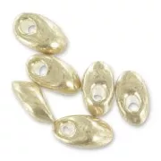 Long Magatama Miyuki 4x7mm LMA-4201 - Duracoat Galv. Silver x 10g