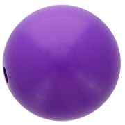 12mm Opaque resin bead - Purple x1