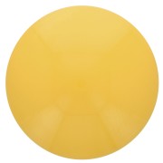 14mm Opaque resin cabochon - Ochre x1