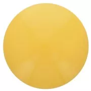 14mm Opaque resin cabochon - Ochre x1
