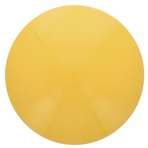 14mm Opaque resin cabochon - Ochre x1