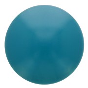12mm Opaque resin cabochon - pigeon Blue x1|raw }}