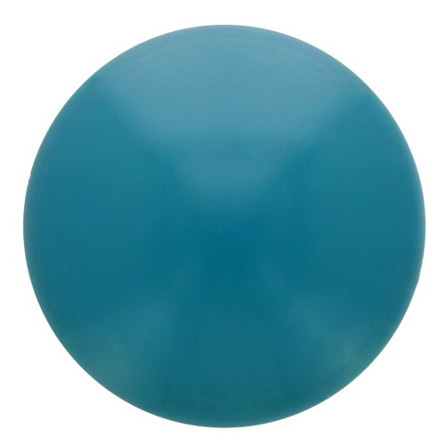 12mm Opaque resin cabochon - pigeon Blue x1