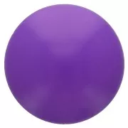 14mm Opaque resin cabochon - Purple x1