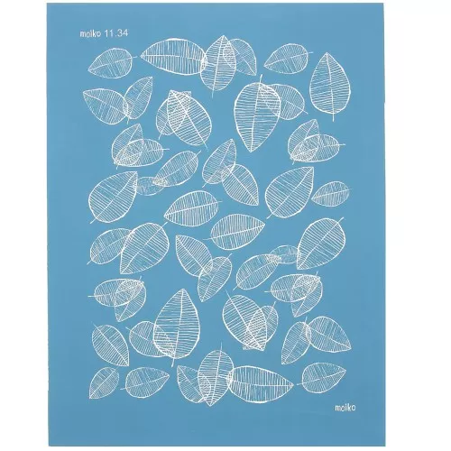 74x105mm Moiko Silk Screen for Polymer clay - Leaf pattern 11.34 x1