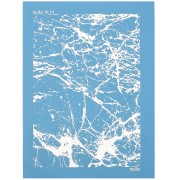74x105mm Moiko Silk Screen for Polymer clay - Marbled pattern 18.13 x1|raw }}