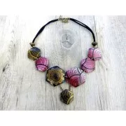 74x105mm Moiko Silk Screen for Polymer clay - Hellebores pattern 17.22 x1