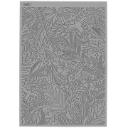 97x68mm Moiko texture plate for polymer clay - Tropical Foliage 12.02 x1|raw }}