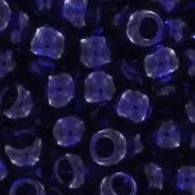 Toho Seed beads 11/0 TO11R8 - Transparent Cobalt x8g