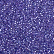 Miyuki Seed beads 15/0 1654 - Dyed SF Purple Silverline|raw }}