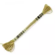 Embroidery thread DMC Mouliné Effet Lumière Gold (3821) x8m