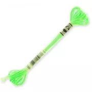 DMC Mouliné Effet Lumière Neon Green (E990) Embroidery Thread, 8 m