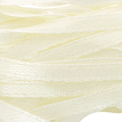 Satin ribbon 4 mm Yellow x 5m