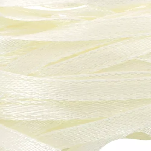 Satin ribbon 4 mm Yellow x 5m