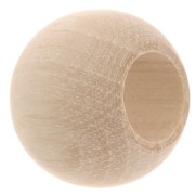 20x16mm Big round wooden bead to decorate by Puca® - Jeff x1