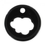 hollow Sequin 18 mm cloud black x1|raw }}