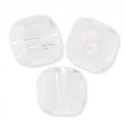 Cubes 8mm Crystal x5