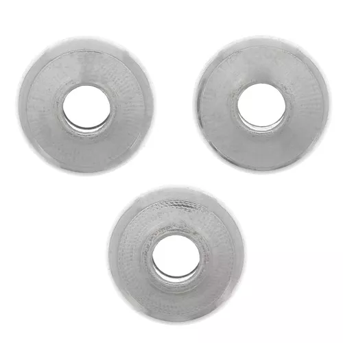 6x2mm Stainless steel 304 Heishi bead - flat disc x15