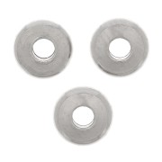 5x2mm Stainless steel 304 Heishi bead - flat disc x20|raw }}