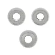4x2mm Stainless steel 304 Heishi bead - flat disc x20