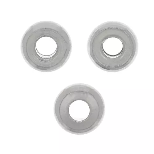 4x2mm Stainless steel 304 Heishi bead - flat disc x20