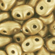 SuperDuo 2,5x5 mm Gold Satin x10g|raw }}