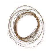 Flat bronze wire for settings 4 mm x1m