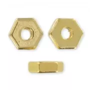 Hex nuts Spacers 10 mm gold tonex20