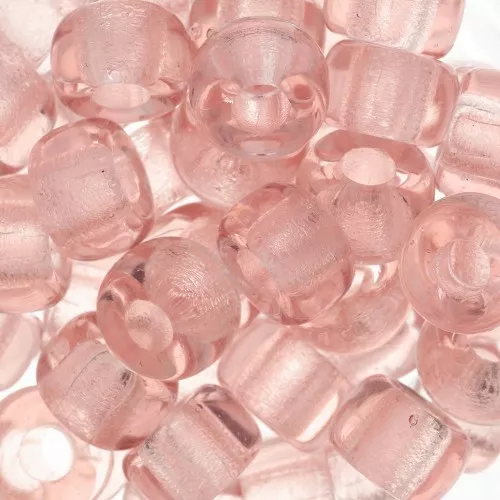 Big hole beads - Pony Beads - 9 mm - Preciosa - Rosaline x15