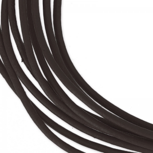 Leather cord 1,5mm Brown x 2m
