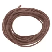 Coton ciré 1,5 mm Marron x4,95 m
