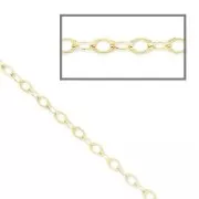 Trace chain 1.6 mm - Gold filled (rolled gold) x50cm