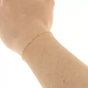 Trace chain 1.6 mm - Gold filled (rolled gold) x50cm