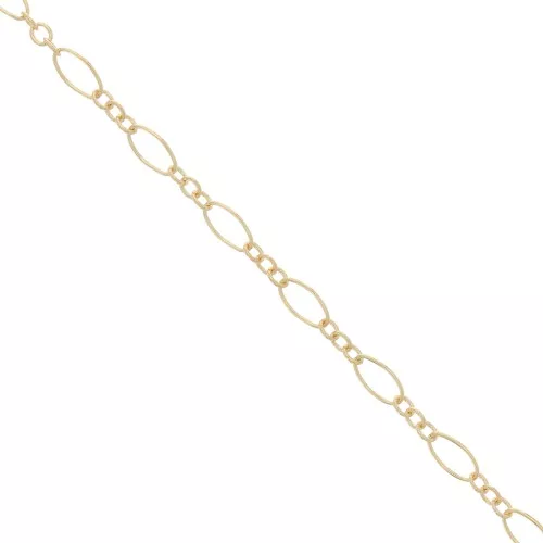 fantaisie (1x3) chain 4,2mm Gold filled x 50cm