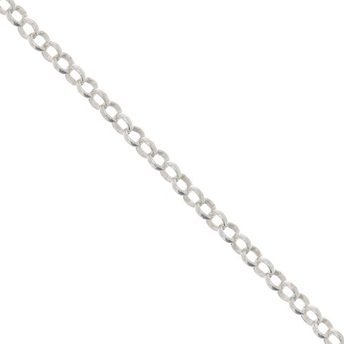 Belcher chain 2,1mm 925 Sterling Silver x50cm