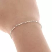 Belcher chain 2,1mm 925 Sterling Silver x50cm