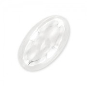 925 Sterling Silver Olive 10x6mm x4