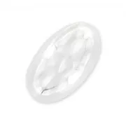 925 Sterling Silver Olive 10x6mm x4